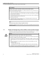 Предварительный просмотр 8 страницы Siemens 6FC5303-0AP0 Series Equipment Manual