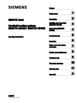 Preview for 1 page of Siemens 6GF3320-0HT01 Operating Instructions Manual