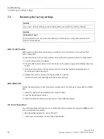 Preview for 62 page of Siemens 6GK5 615-0AA00-2AA2 Operating Instructions Manual