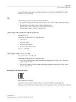 Preview for 77 page of Siemens 6GK5 615-0AA00-2AA2 Operating Instructions Manual