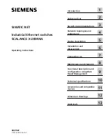 Siemens 6GK5204-0BA00-2KB2 Operating Instructions Manual preview