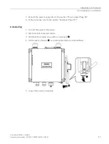 Предварительный просмотр 47 страницы Siemens 6GK5738-1GY00-0AA0 Operating Instructions Manual