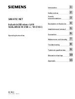 Preview for 1 page of Siemens 6GK5748-1GY01-0AA0 Operating Instructions Manual