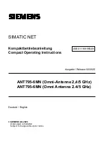 Preview for 1 page of Siemens 6GK5795-6MN10-0AA6 Compact Operating Instructions