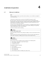 Предварительный просмотр 27 страницы Siemens 6GT2700-5DC05 Operating Instructions Manual