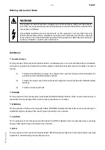 Preview for 4 page of Siemens 6SE2101-1AA01 Operating Manual