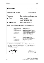 Preview for 28 page of Siemens 6SE70 0EP87-0FB0 Series Operating Instructions Manual