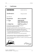 Preview for 55 page of Siemens 6SE70 0EP87-0FB0 Series Operating Instructions Manual