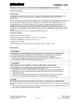 Preview for 1 page of Siemens 6SL3766-1CA00-0AA0 Supplementary Sheet / Description