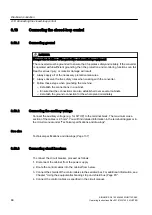 Preview for 86 page of Siemens 6SL38503UM114PA0Z Operating Instructions & Installation Instructions