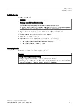 Preview for 111 page of Siemens 6SL38503UM114PA0Z Operating Instructions & Installation Instructions