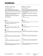 Предварительный просмотр 4 страницы Siemens 6SN1113-1AA00-1JA1 Operating Instructions Manual