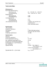 Preview for 15 page of Siemens 7KE6000-8AK/CC Directions For Use Manual