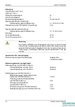 Preview for 16 page of Siemens 7KE6000-8AK/CC Directions For Use Manual