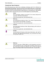 Preview for 5 page of Siemens 7KE6000-8AK/DD Directions For Use Manual