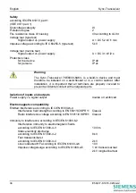 Preview for 34 page of Siemens 7KE6000-8AK/DD Directions For Use Manual