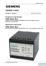 Preview for 1 page of Siemens 7KE6020-1AA00 Manual