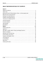 Preview for 2 page of Siemens 7KE6020-1AA00 Manual