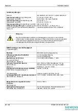 Preview for 20 page of Siemens 7KE6020-1AA00 Manual