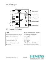 Preview for 11 page of Siemens 7KG6000-8AA Operating Instructions Manual