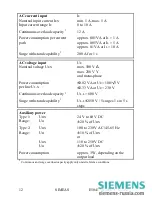 Preview for 12 page of Siemens 7KG6000-8AA Operating Instructions Manual