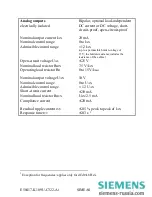 Preview for 13 page of Siemens 7KG6000-8AA Operating Instructions Manual