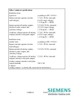 Preview for 16 page of Siemens 7KG6000-8AA Operating Instructions Manual