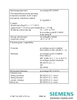 Preview for 17 page of Siemens 7KG6000-8AA Operating Instructions Manual