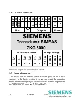 Preview for 20 page of Siemens 7KG6000-8AA Operating Instructions Manual