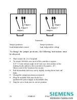 Preview for 26 page of Siemens 7KG6000-8AA Operating Instructions Manual