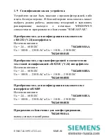 Preview for 59 page of Siemens 7KG6000-8AA Operating Instructions Manual