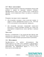 Preview for 70 page of Siemens 7KG6000-8AA Operating Instructions Manual