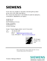 Preview for 84 page of Siemens 7KG6000-8AA Operating Instructions Manual