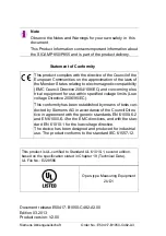 Preview for 46 page of Siemens 7KG85 Series Product Information