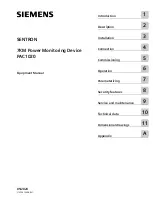 Preview for 3 page of Siemens 7KM1020-0BA01-1DA0 Manual