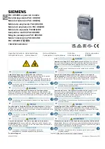 Siemens 7KM9200-0AB00-0AA0 Operating Instructions preview