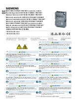 Preview for 1 page of Siemens 7KM9300-0AE01-0AA0 Operating Instructions