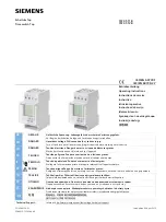 Siemens 7LF4 511-0 Operating Instructions Manual preview