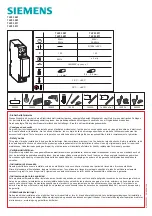 Siemens 7LF5 3001 Quick Start Manual preview