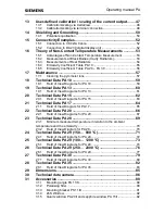 Preview for 6 page of Siemens 7MC3040-... Operating Manual