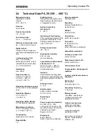 Preview for 79 page of Siemens 7MC3040-... Operating Manual