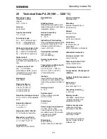 Preview for 81 page of Siemens 7MC3040-... Operating Manual