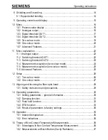 Preview for 6 page of Siemens 7MC3052-1AB63 Operating Instructions Manual