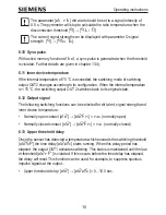 Preview for 16 page of Siemens 7MC3052-1AB63 Operating Instructions Manual