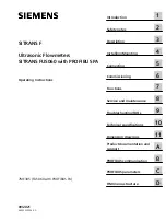 Siemens 7ME305 Operating Instructions Manual preview