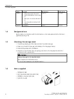 Preview for 8 page of Siemens 7ME305 Operating Instructions Manual