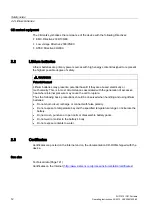 Preview for 14 page of Siemens 7ME3510 Operating Instructions Manual