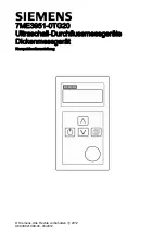 Preview for 3 page of Siemens 7ME3951-0TG20 Compact User Manual