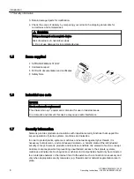 Preview for 8 page of Siemens 7ME652 Operating Instructions Manual