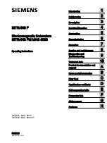 Preview for 1 page of Siemens 7ME6810 Operating Instructions Manual